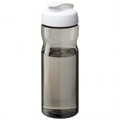 H2O Active® Eco Base 650 ml:n urheilujuomapullo läppäkannella Valkoinen Hiili