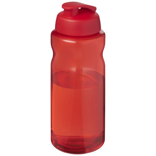H2O Active® Eco Big Base 1 litran urheilujuomapullo flip lid -kannella Punainen Punainen, hinta 8,06€