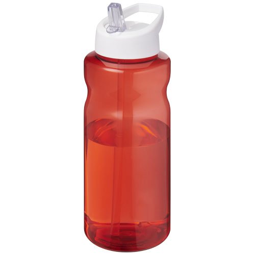 H2O Active® Eco Big Base 1 litran urheilujuomapullo kaatonokkakannella Punainen Valkoinen, hinta 9,08€
