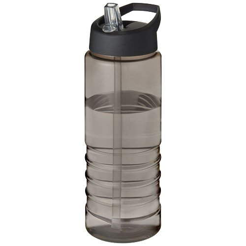 H2O Active® Eco Treble 750 ml:n juomapullo sporttikorkilla Hiili Musta, hinta 8,24€