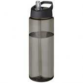 H2O Active® Eco Vibe 850 ml:n juomapullo sporttikannella Hiili Musta