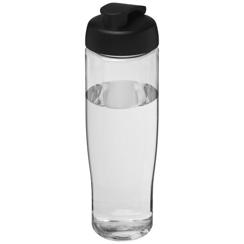 H2O Active® Tempo 700 ml flip kansi urheilujuomapullo Läpinäkyvä Musta, hinta 5,54€
