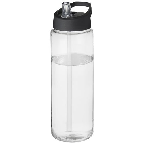 H2O Active® Vibe 850 ml -urheilujuomapullo kaatonokkakannella Läpinäkyvä Musta, hinta 7,34€