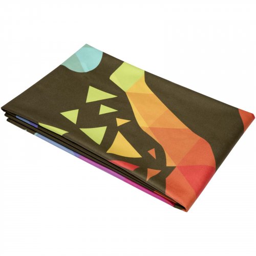 Haldi kevyt RPET-sublimaatiopainettu pyyhe 70 x 140 cm Valkoinen, hinta 16,40€