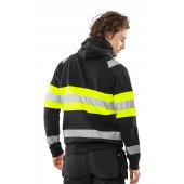 HIGH VIS HUPULLINEN COLLEGETAKKI Black/yellow XS