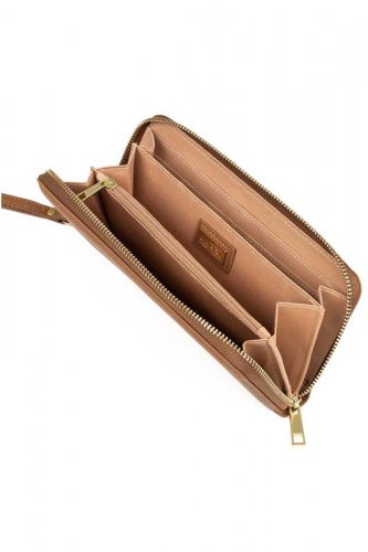 HIRVENNAHKAINEN CLUTCH-LOMPAKKO Cognac, hinta 84€