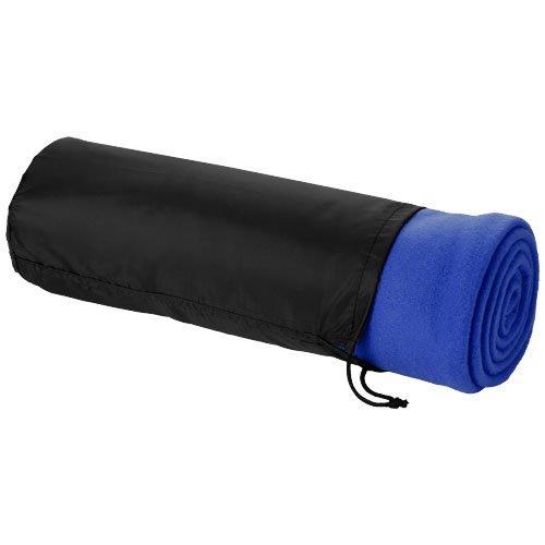 Huggy-fleecepeitto pussissa  150 x 120 cm Royal sininen, hinta 9,86€