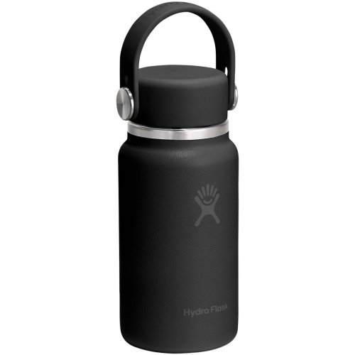 Hydro Flask Micro Hydro™ 200 ml:n minimuki eristetty Musta, hinta 23,62€