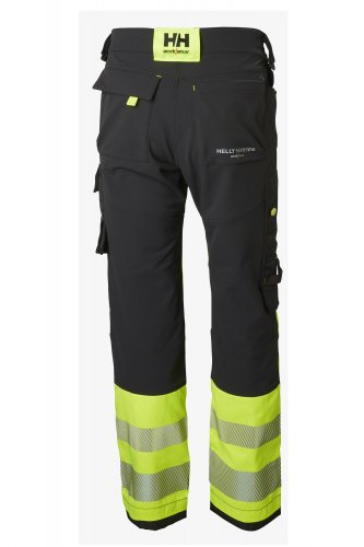 ICU TYÖHOUSUT Black - Yellow Reflective C46, hinta 154€