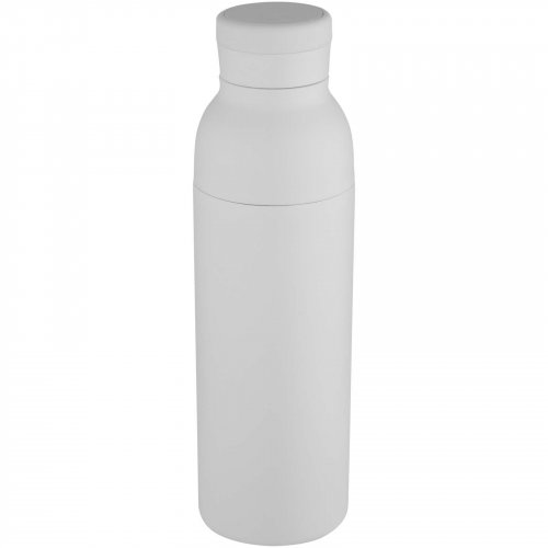 Illuminate RCS-kierrätetystä ruostumattomasta teräksestä valmistettu kaksiseinäinen eristetty vesipullo, 650 ml Valkoinen, hinta 17,68€