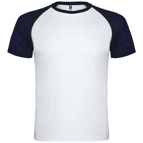 Indianapolis lyhythihainen urheilu-t-paita, unisex Valkoinen Navy sininen, hinta 4,64€