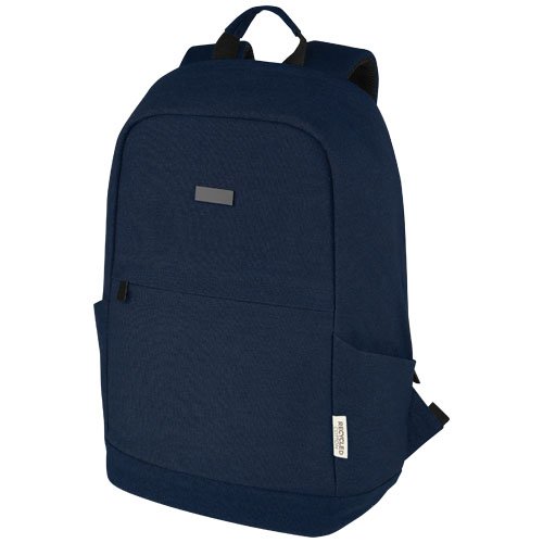 Joey 15,6 GRS-kierrätetystä kankaasta valmistettu varkaudenestoreppu kannettavalle 18 l Navy, hinta 42,98€