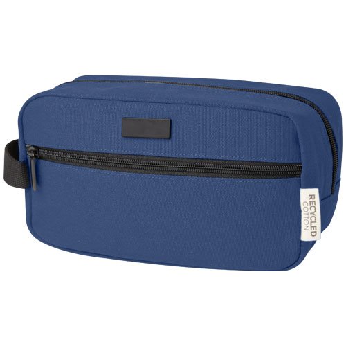 Joey GRS-kierrätetystä kankaasta valmistettu kosmetiikkalaukku 3,5 l Navy, hinta 9,76€
