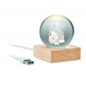 Joulu LED lipallo SANTA LIGHT