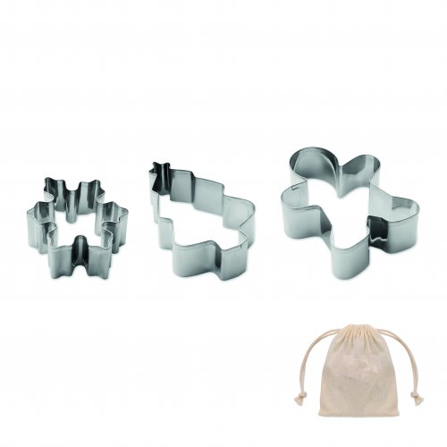 Jouluinen piparimuotisetti COOKIES, hinta 2,30€