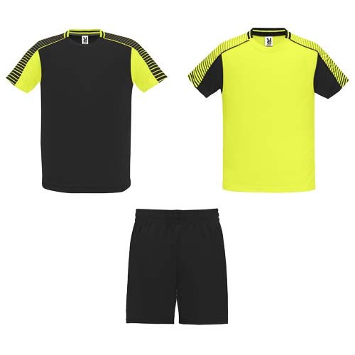Juve unisex-urheilusetti Fluorikeltainen Musta, hinta 23,24€