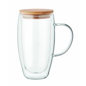 Kaksiseinäinen lasimuki 450ml TEROL