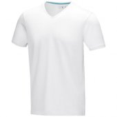 Kawartha miesten lyhythihainen orgaaninen V-aukkoinen t-paita Valkoinen