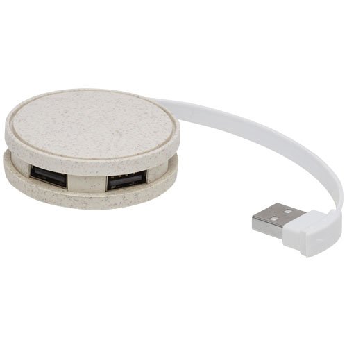 Kenzu vehnänolkinen USB-keskitin Natural, hinta 3,38€