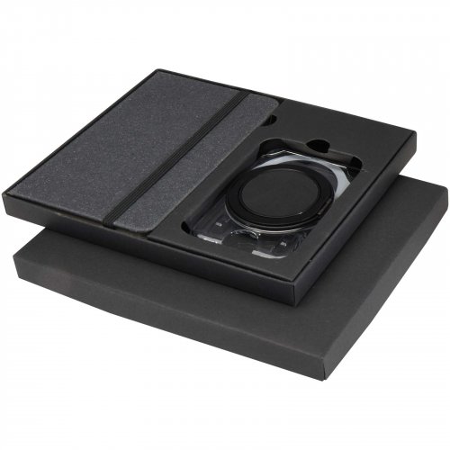 Kern kovakantinen muistikirja (A6) ja MagSafe lompakkolahjasetti Harmaa, hinta 11,74€