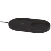 Klip-työpöydänjärjestäjä, 5 W, langattomasti lataava Musta