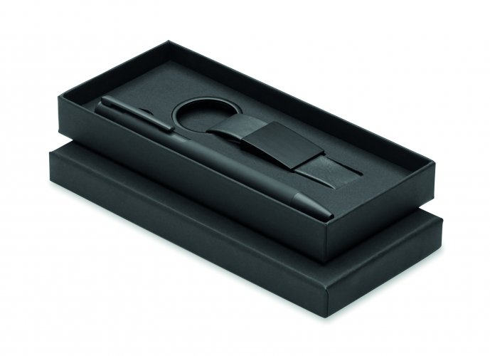 Kynä & PU-avaimenperä setti ESCRI SET, hinta 4,48€