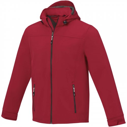 Langley softshell-takki miesten valmistettu GRS-kierrätysmateriaalista Punainen, hinta 107,90€