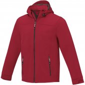 Langley softshell-takki miesten valmistettu GRS-kierrätysmateriaalista Punainen