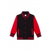 LASTEN VARSITY BASEBALL COLLEGETAKKI Black - Fire Red 104