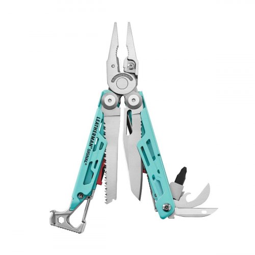Leatherman Signal Aqua Silver, hinta 155,38€