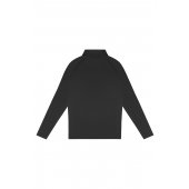 LIGHTWEIGHT ACTIVE ZIP NECK Jet Black XS