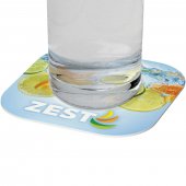 Lumin nelikulmainen lasinalunen Valkoinen