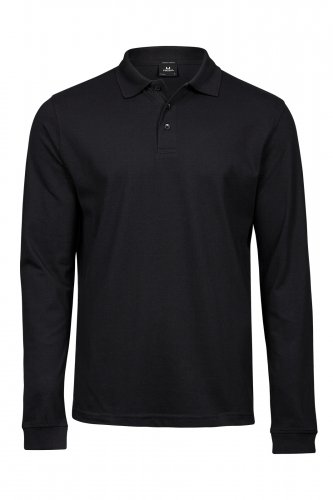 LUXURY PITKÄHIHAINEN PIKEE Black S, hinta 41,50€