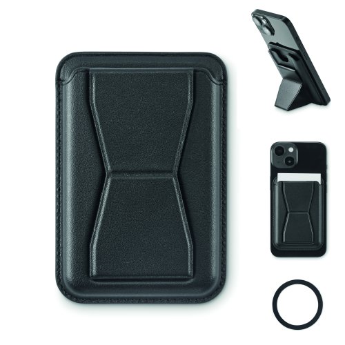 Magneettinen PU-korttikotelo LEAMAG, hinta 7,60€