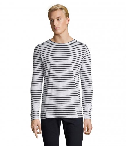 MARINE MEN STRIPED T-SHIRT MARINE MEN, hinta 15,48€
