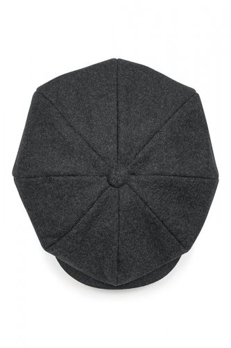 MELTON WOOL BAKERBOY HATTU Charcoal Marl S/M, hinta 12,30€