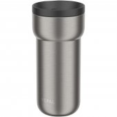 Mepal Ellipse eristetty, ruostumattomasta teräksestä valmistettu muki, 375 ml Musta