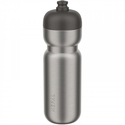Mepal Pull ruostumattomasta teräksestä valmistettu urheilujuomapullo, 800 ml Musta, hinta 22,38€