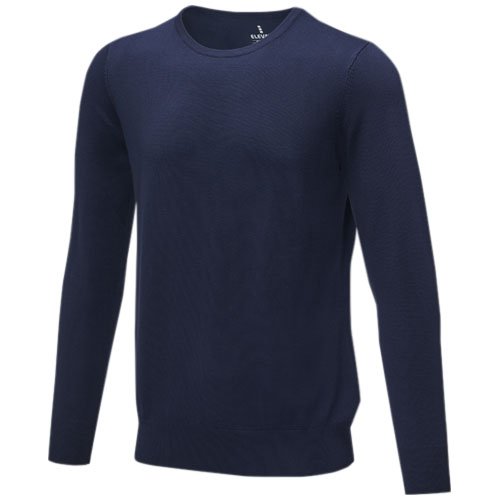 Merrit miesten neulepaita, pyöreä kaula-aukko Navy, hinta 6,58€