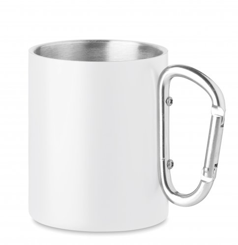 Metallimuki  karabiinikahvalla AROM, hinta 4,74€