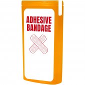 MiniKit-laastaripakkaus Läpinäkyvä oranssi