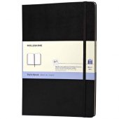 Moleskine A4-kokoinen luonnoslehtiö Musta