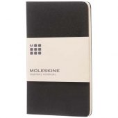 Moleskine Cahier Journal-muistivihko, PK-koko - viiva Musta