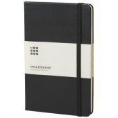 Moleskine Classic M -muistikirja, kovakantinen - viiva Musta