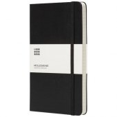 Moleskine Classic PK -muistikirja, kovakantinen - viiva Musta