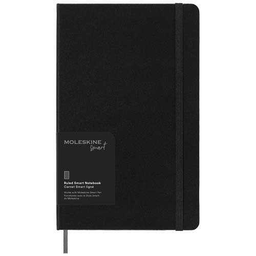 Moleskine Smart muistikirja L – viivoilla Musta, hinta 29,64€