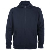 Montblanc unisex-täysvetoketjuhuppari, 280 g/m² Navy sininen