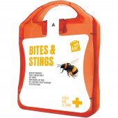 MyKit-ensiapupakkaus puremille ja pistoille Läpinäkyvä punainen