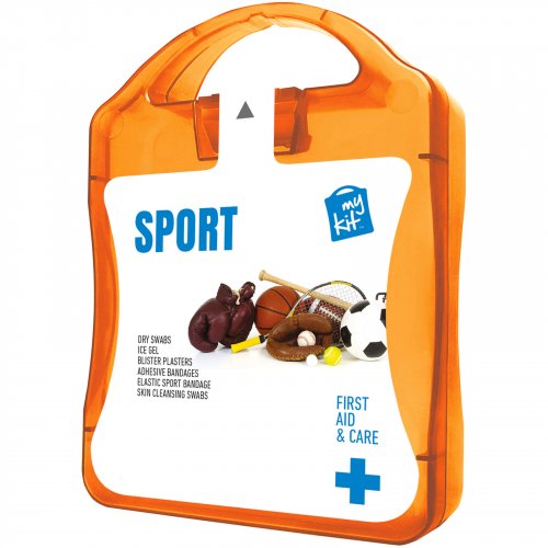 MyKit-ensiapupakkaus urheilijoille Läpinäkyvä oranssi, hinta 7,54€