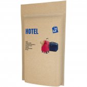 MyKit-hotellipakkaus kartonkipussissa Kraft ruskea